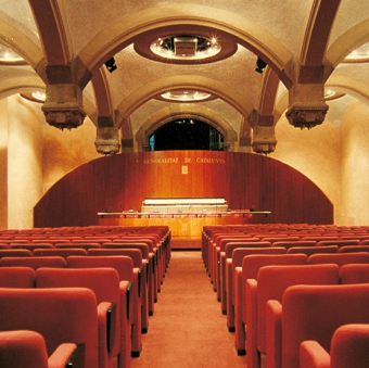 Interior del palacio de la Generalitat
